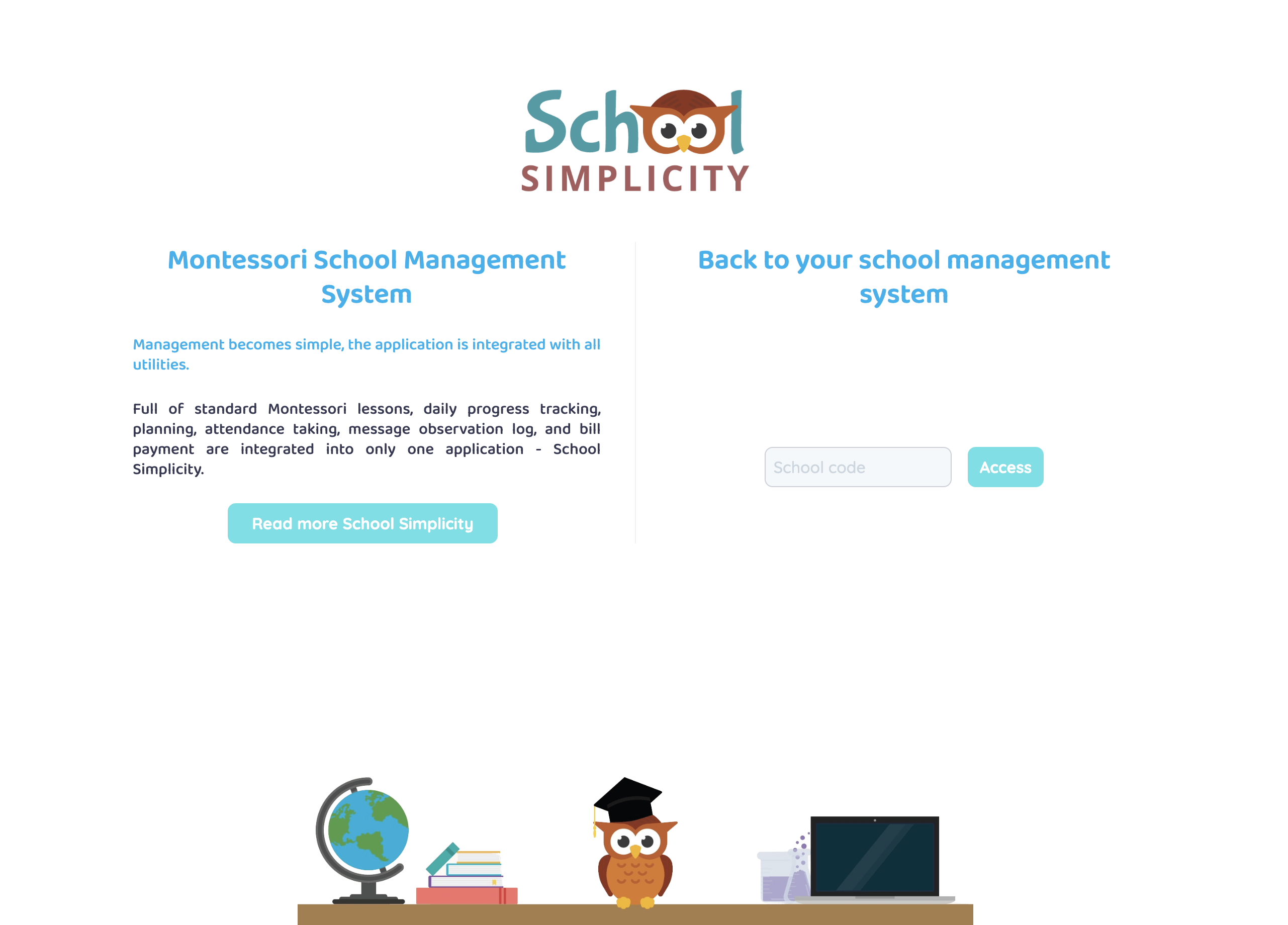 School Simplicity Home Page